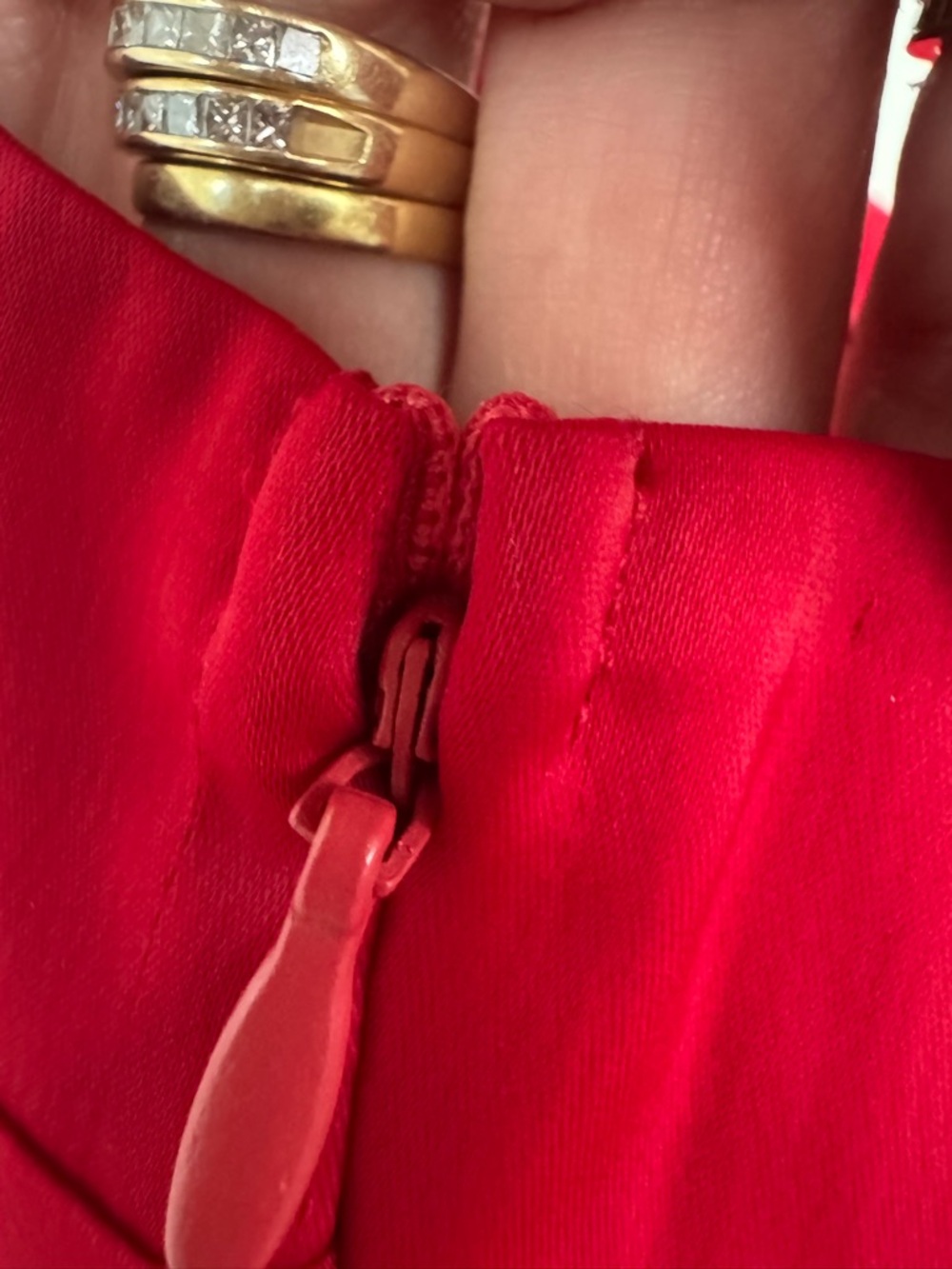 Wayf Vibrant Red Spaghetti-Strap Dress - Picture 5 of 10